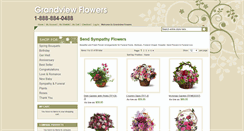 Desktop Screenshot of grandviewflowers.com
